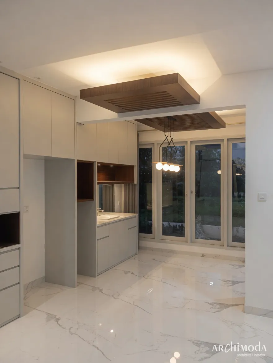 Ruang Keluarga dan Pantry